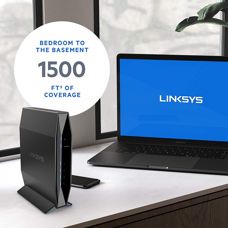 Linksys E7350 Dual band AX1800 Wi-Fi 6 with Easy mesh for Home Networking