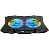 Live Tech Storm Pro Laptop Cooling Led Pad with Dual Fan for 15.6" to 17.3" Notebooks