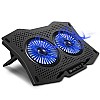 Live Tech Storm Pro Laptop Cooling Led Pad with Dual Fan for 15.6" to 17.3" Notebooks