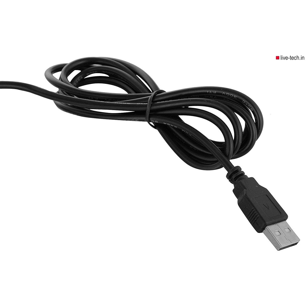 Live Tech Turbo Double Vibration Game Pad GP 01(Black)