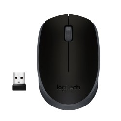 Logitech B170 Wireless Mouse, 2.4 GHz with USB Nano Receiver Black
