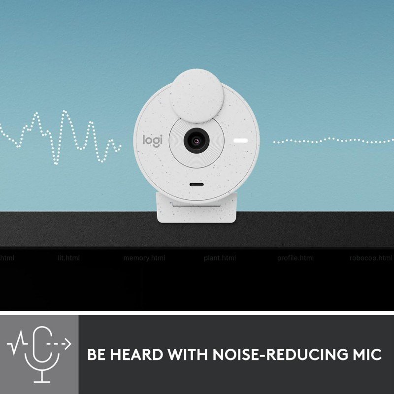 Logitech Brio 300 Full Hd Webcam with Privacy Shutter, Noise Reduction Microphone, USB-C, Certified for Zoom, Microsoft Teams, Google Meet, Auto Light Correction - Graphite - Digital Logitech Brio 300 Full Hd Webcam with Privacy Shutter, Noise Reduction Microphone, USB-C, Certified for Zoom, Microsoft Teams, Google Meet, Auto Light Correction - Graphite - Digital