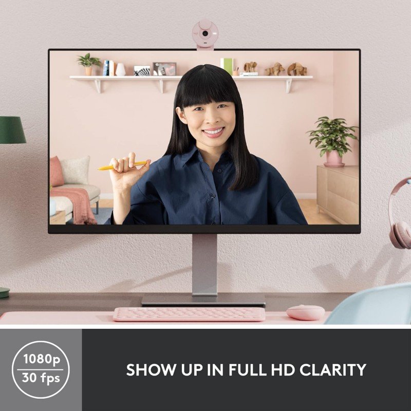 Logitech Brio 300 Full Hd Webcam with Privacy Shutter, Noise Reduction Microphone, USB-C, Certified for Zoom, Microsoft Teams, Google Meet, Auto Light Correction - Graphite - Digital Logitech Brio 300 Full Hd Webcam with Privacy Shutter, Noise Reduction Microphone, USB-C, Certified for Zoom, Microsoft Teams, Google Meet, Auto Light Correction - Graphite - Digital