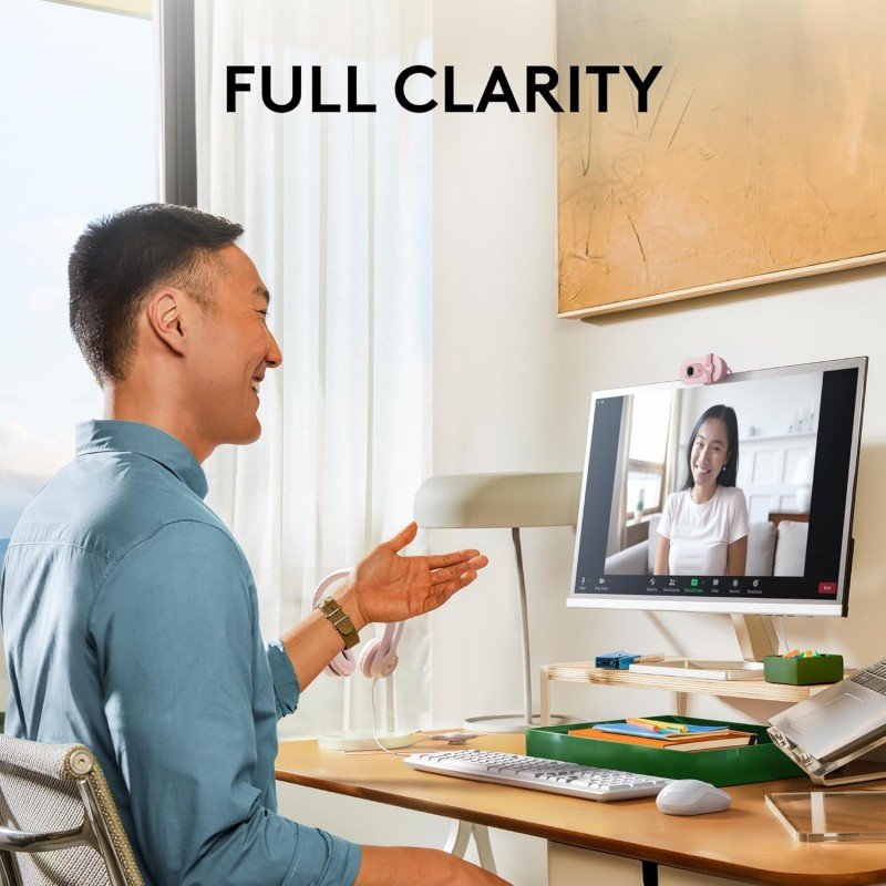Logitech C270 HD Webcam, HD 720p/30fps, Widescreen HD Video Calling, HD Light Correction, Noise-Reducing Mic, for Skype, FaceTime, Hangouts, WebEx, PC/Mac/Laptop/MacBook/Tablet - Black Logitech C270 HD Webcam, HD 720p/30fps, Widescreen HD Video Calling, HD Light Correction, Noise-Reducing Mic, for Skype, FaceTime, Hangouts, WebEx, PC/Mac/Laptop/MacBook/Tablet - Black
