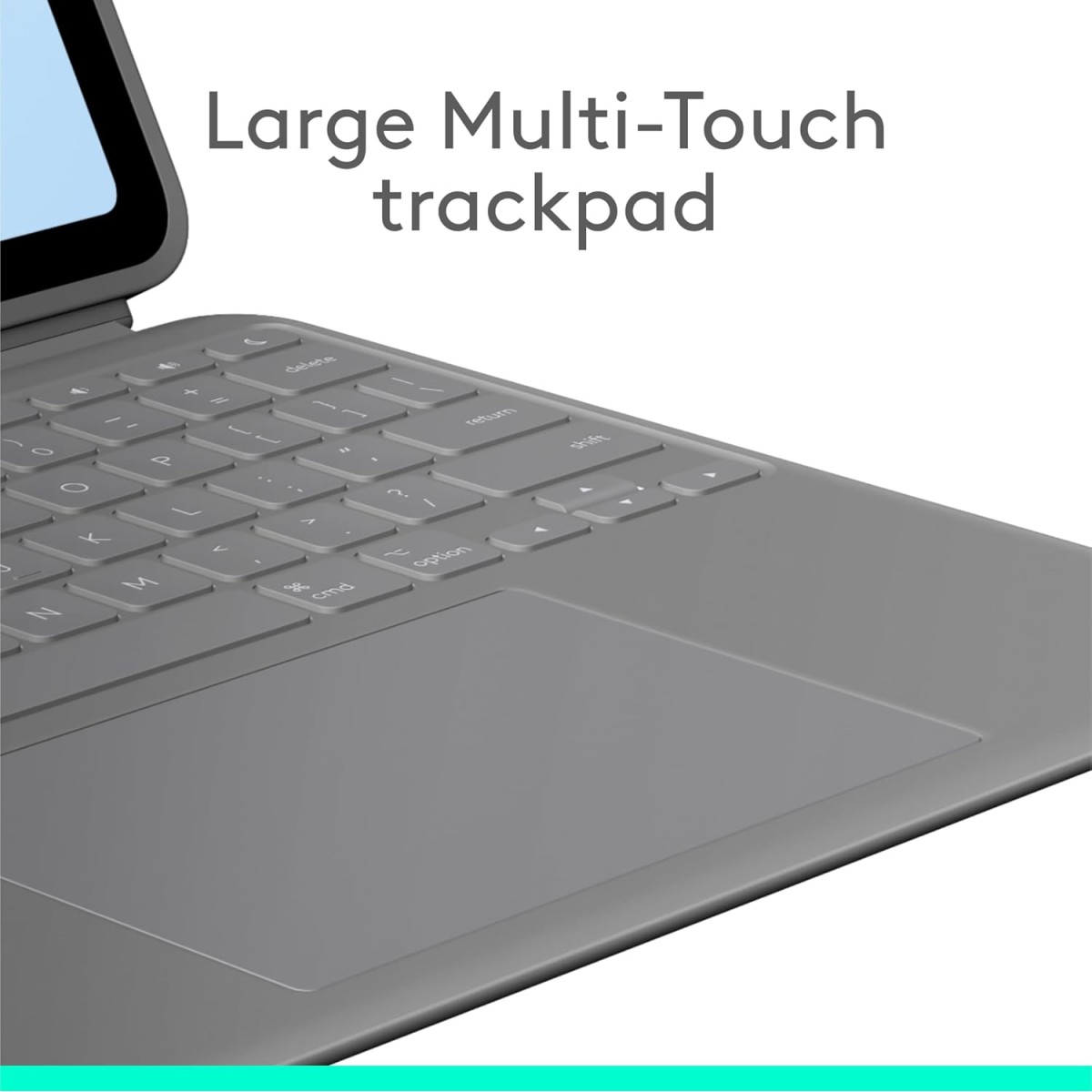Logitech Combo Touch iPad Air 13-inch (M2, M3 & M4) Keyboard Case - Detachable Backlit Keyboard Grey Logitech Combo Touch iPad Air 13-inch (M2, M3 & M4) Keyboard Case - Detachable Backlit Keyboard Grey