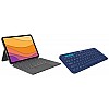 Logitech Combo Touch iPad Pro 11-inch (1st, 2nd, 3rd, 4th gen - 2018, 2020, 2021, 2022) Keyboard Case -