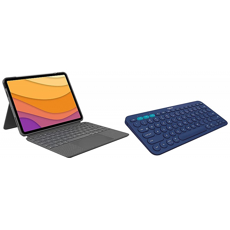 Logitech Combo Touch iPad Pro 11-inch (1st, 2nd, 3rd, 4th gen - 2018, 2020, 2021, 2022) Keyboard Case -