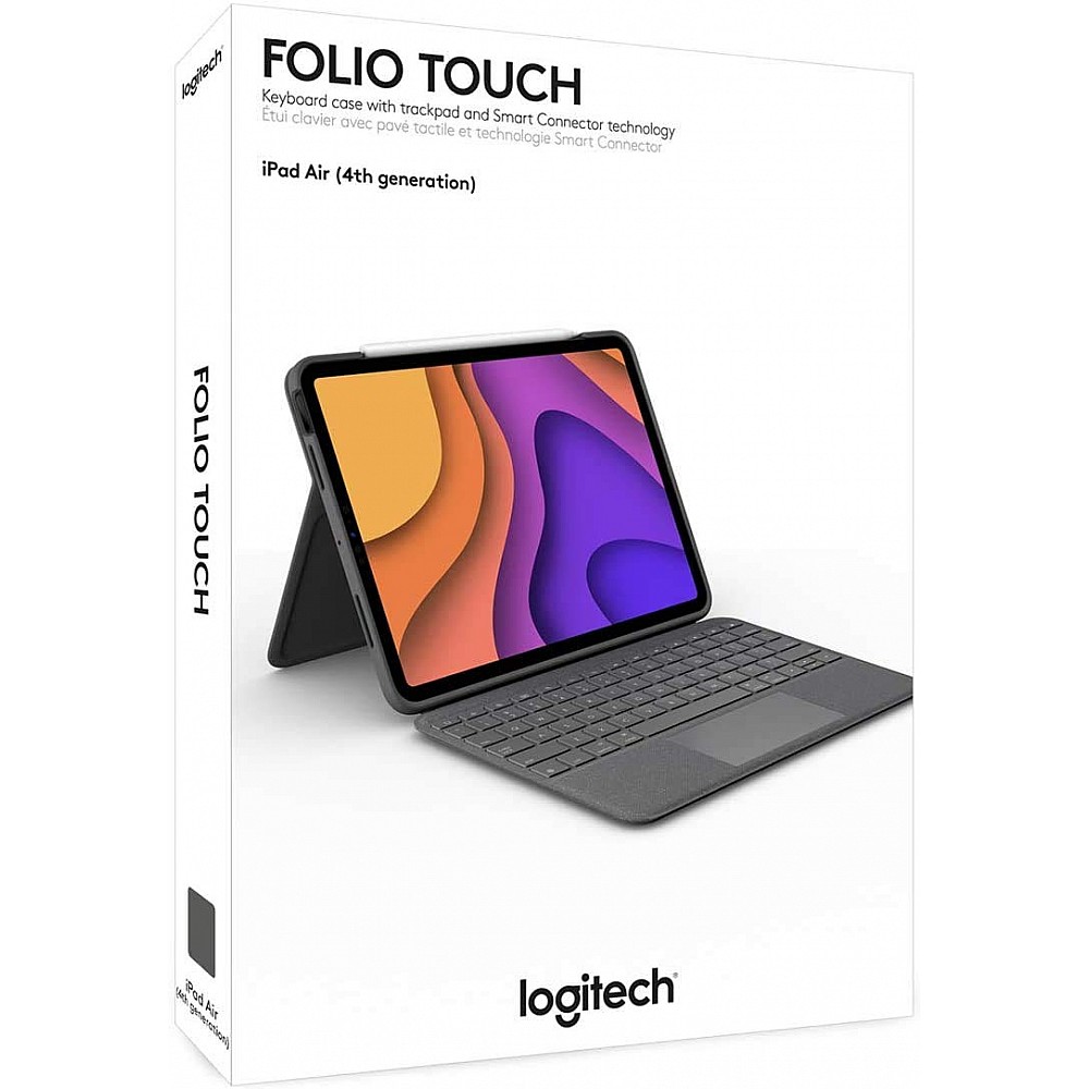 Logitech Combo Touch Ipad Pro 11 Inch 1st 2nd 3rd Gen Keyboard Case Detachable Backlit Keyboard