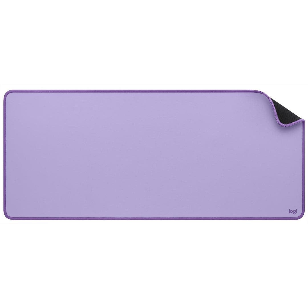 Logitech Desk Mat - Studio Series, Multifunctional Large Desk Pad, Extended Mouse Mat, Office Desk Protector with Anti-Slip Base, Spill-Resistant Durable Design-Lavender, (956-000032)