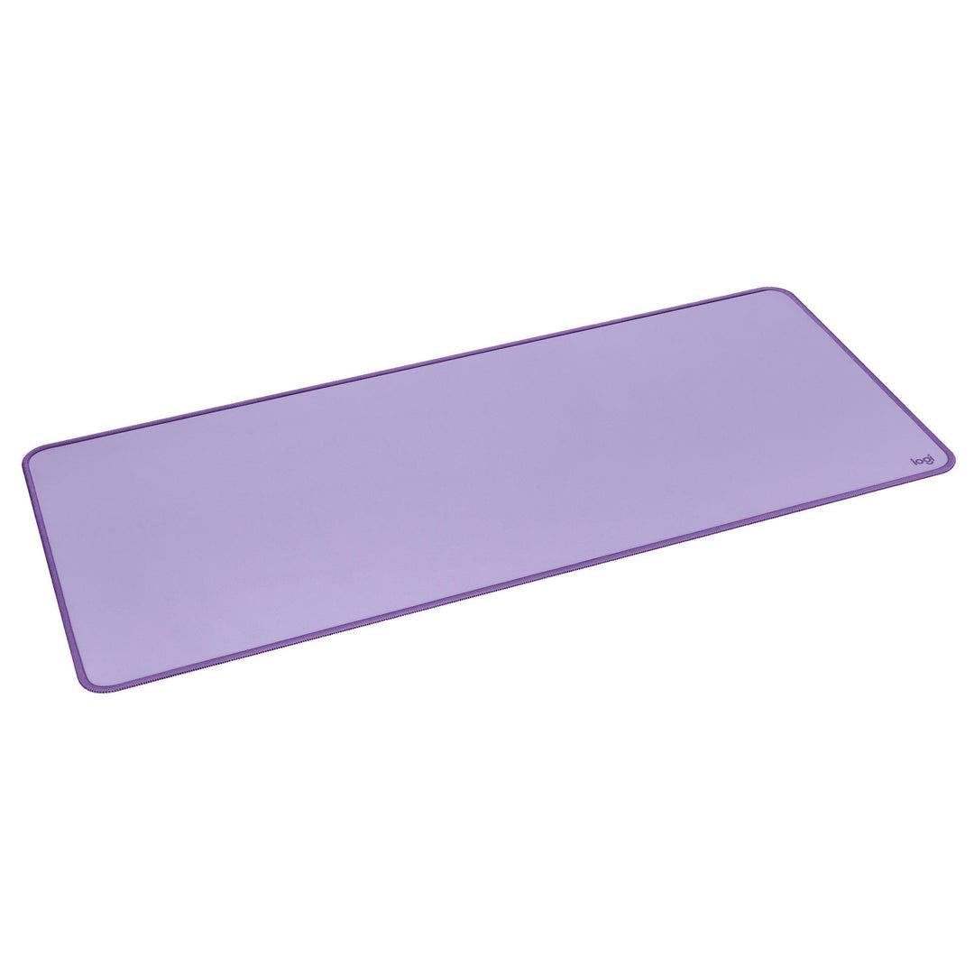 Logitech Desk Mat - Studio Series, Multifunctional Large Desk Pad, Extended Mouse Mat, Office Desk Protector with Anti-Slip Base, Spill-Resistant Durable Design-Lavender, (956-000032)