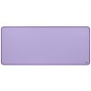 Logitech Desk Mat - Studio Series, Multifunctional Large Desk Pad, Extended Mouse Mat, Office Desk Protector with Anti-Slip Base, Spill-Resistant Durable Design-Lavender, (956-000032)