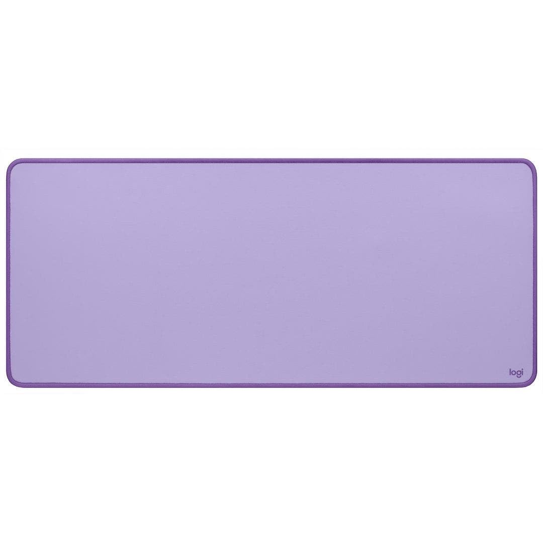 Logitech Desk Mat - Studio Series, Multifunctional Large Desk Pad, Extended Mouse Mat, Office Desk Protector with Anti-Slip Base, Spill-Resistant Durable Design-Lavender, (956-000032)