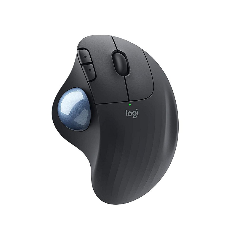 Logitech Ergo M575 Wireless Trackball Mouse Easy Thumb Control, Precision and Smooth Tracking Black