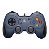 Logitech g f310 wired gamepad controller console like layout 4 switch d-pad 1.8-meter cord pc/steam/windows/androidtv-grey/blue