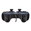 Logitech g f310 wired gamepad controller console like layout 4 switch d-pad 1.8-meter cord pc/steam/windows/androidtv-grey/blue