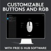 Logitech G102 Light Sync Gaming Mouse with Customizable RGB Lighting, 6 Programmable Buttons, Gaming Grade Sensor, 8K DPI Tracking,16.8mn Color, Light Weight - White Logitech G102 Light Sync Gaming Mouse with Customizable RGB Lighting, 6 Programmable Buttons, Gaming Grade Sensor, 8K DPI Tracking,16.8mn Color, Light Weight - White