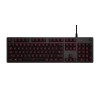 Logitech G413 Mechanical Gaming Keyboard, Backlit Keys, Romer-G Tactile Key Switches, Brushed Aluminum Case,