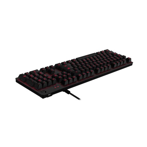 Logitech G413 Mechanical Gaming Keyboard, Backlit Keys, Romer-G Tactile Key Switches, Brushed Aluminum Case,