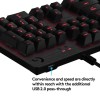 Logitech G413 Mechanical Gaming Keyboard, Backlit Keys, Romer-G Tactile Key Switches, Brushed Aluminum Case,