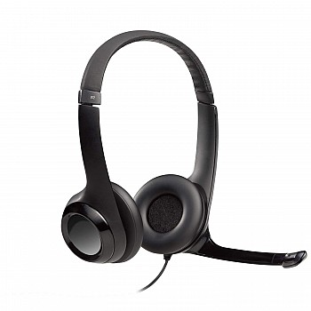 Logitech H390 USB Headset (Black)