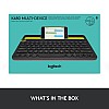 Logitech k480 wireless bluetooth multi device keyboard for windows black