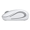 Logitech M187 Ultra Portable Wireless Mouse, 2.4 GHz with USB Receiver White