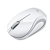 Logitech M187 Ultra Portable Wireless Mouse, 2.4 GHz with USB Receiver White