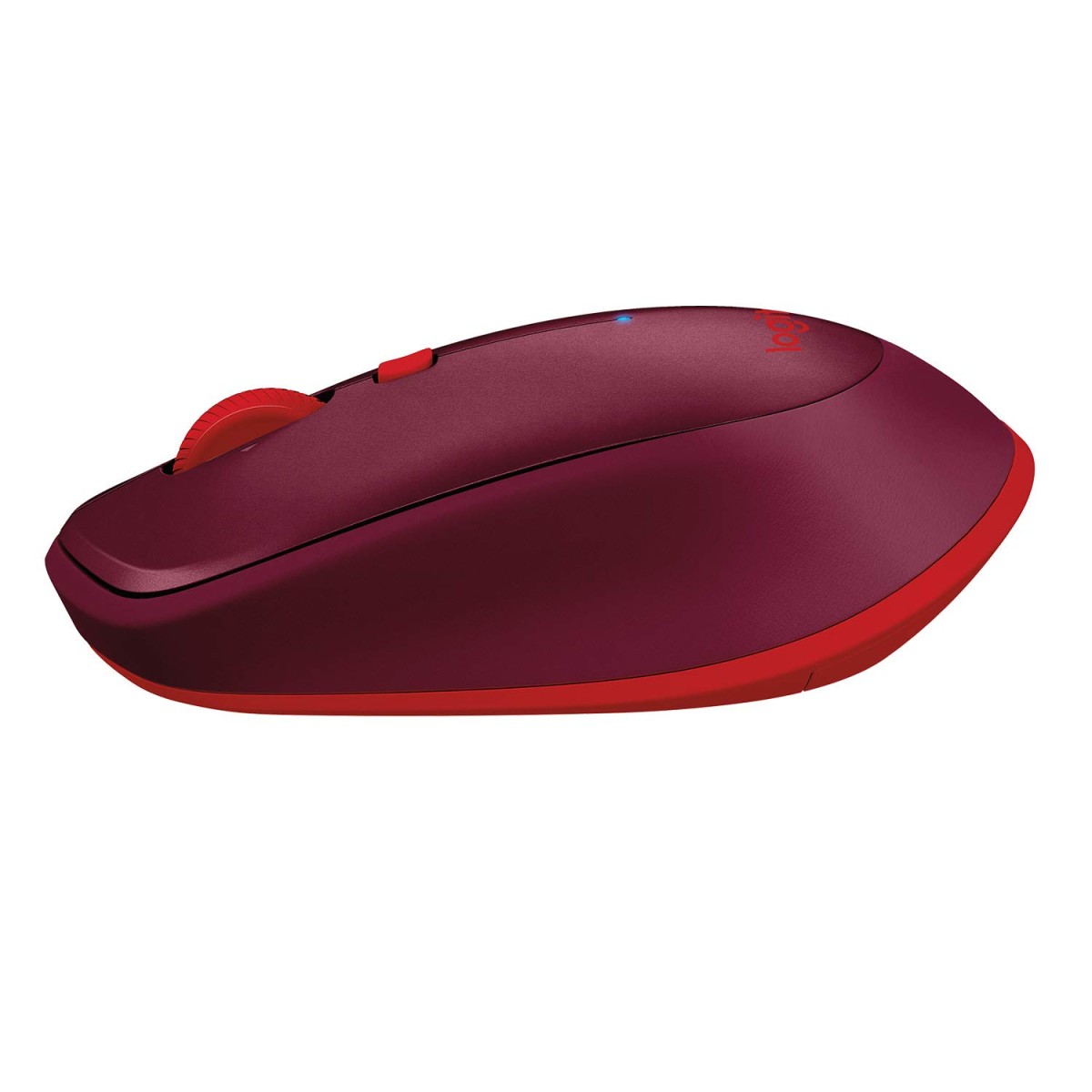 Logitech M337 Wireless Mouse, Bluetooth, 1000 DPI Laser Grade Optical Sensor - Red
