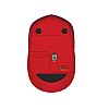 Logitech M337 Wireless Mouse, Bluetooth, 1000 DPI Laser Grade Optical Sensor - Red