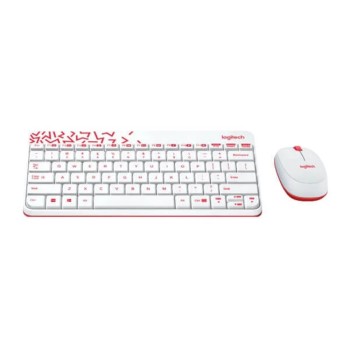 Logitech MK240 Nano USB Wireless Keyboard and Mouse Set, 12 Function Keys 2.4GHz Wireless, 1000DPI,Spill-Resistant Design, PC/Mac, White/Vivid Red Logitech MK240 Nano USB Wireless Keyboard and Mouse Set, 12 Function Keys 2.4GHz Wireless, 1000DPI,Spill-Resistant Design, PC/Mac, White/Vivid Red