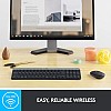 Logitech MK470 Slim Wireless Keyboard & Mouse Combo for Windows, 2.4GHz Unifying USB-Receiver- Graphite