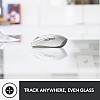 Logitech MX Anywhere 3 for Mac - Compact Performance Mouse, Wireless, Ultrafast Magnetic Scrolling- Pale Grey