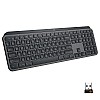 Logitech Mx Keys Advanced Illuminated Wireless Keyboard, Bluetooth Graphite Black