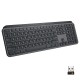 Logitech Mx Keys Advanced Illuminated Wireless Keyboard, Bluetooth Graphite Black