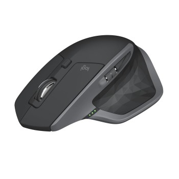 Logitech MX Master 2S Bluetooth Edition Wireless Mouse, Multi-Surface, Hyper-Fast Scrolling, Ergonomic, Rechargeable, Connects Up to 3 Mac/PC Computers