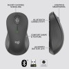 Logitech Signature M550 L Full Size Wireless Mouse - for Large Sized Hands, 2-Year Battery, Silent Clicks, Bluetooth, Multi-Device Compatibility