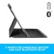 Logitech Slim Folio Pro for 27.94 cm 11 inch iPad Pro 1st-2nd Gen Backlit Keyboard, Advanced Wireless Bluetooth, Magnetic Latch- Black