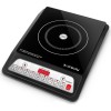 Longway Ember Plus 2000 Watt Induction Cooktop with Auto Shut-Off & Over-Heat Protection With 7 Cooking Mode & BIS Approved | 1 Year Warranty (Black, Push Button)