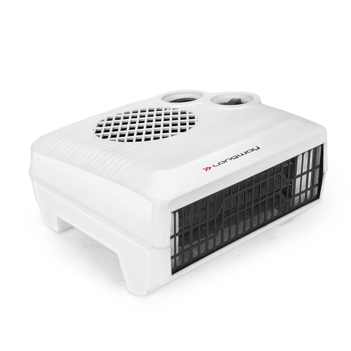 Longway Magma Fan Room Heater | 2 Heat Modes (1000W/2000W) | ISI Approved | Advanced Overheat Protection | PTC Ceramic Element | 1-Year Replacement Warranty | White