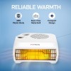 Longway Magma Fan Room Heater | 2 Heat Modes (1000W/2000W) | ISI Approved | Advanced Overheat Protection | PTC Ceramic Element | 1-Year Replacement Warranty | White