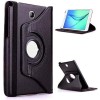 M Cart 360 Degree Rotating Universal Camera Hole Leather Stand Case Cover for Samsung Galaxy Tab A 8.0 Inch T350, T351, T355