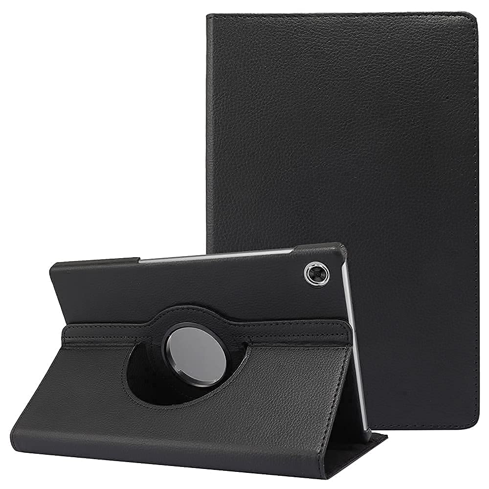 M Cart Lenovo Tab M10 HD 2nd Gen (10.1 inch) Flip Cover | Leather Finish | 360 Degree Rotate Flip Cover | TB-X306 X/F