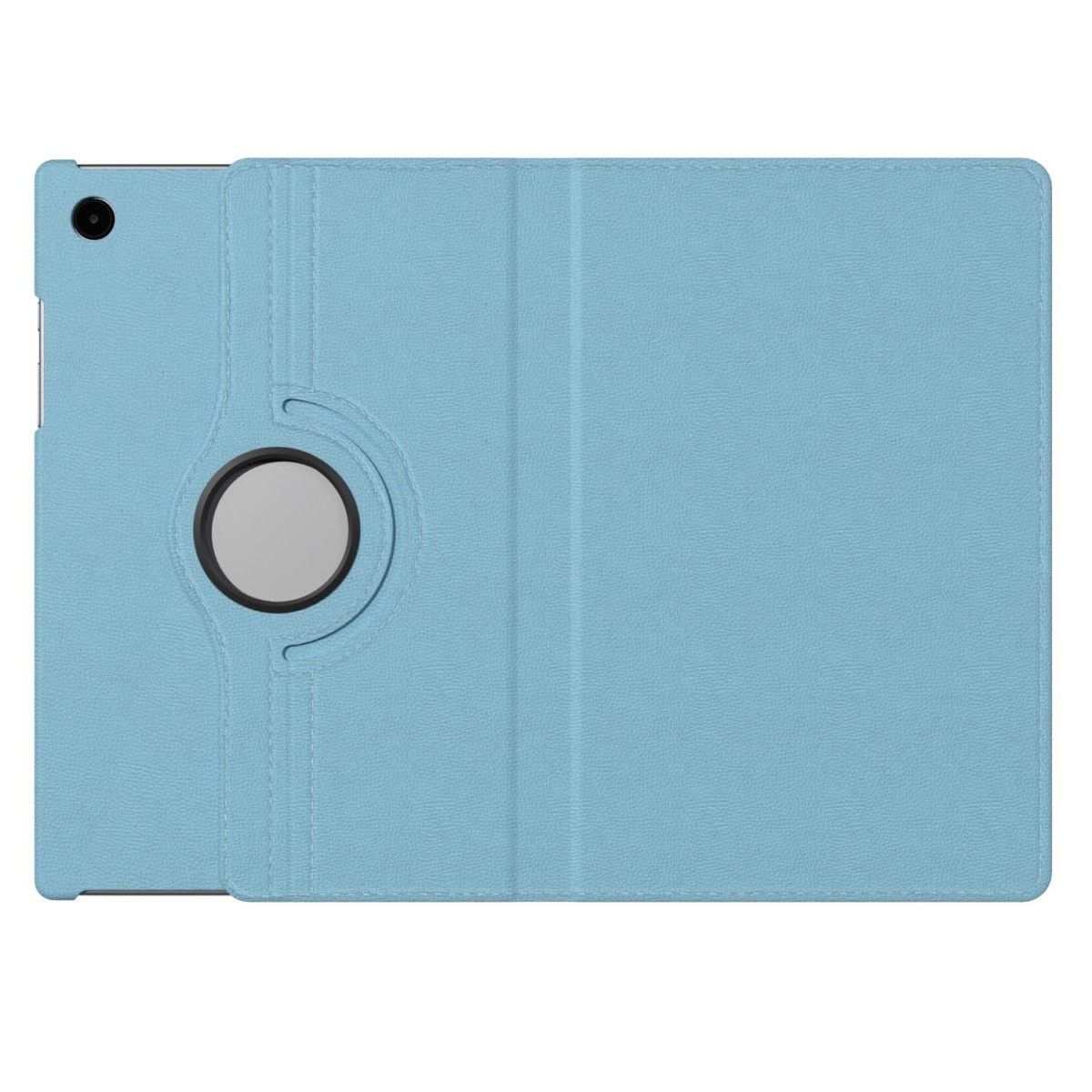 M Cart® Samsung Tab A8 10.5 Inch Flip Cover Leather Finish 360 Degree Rotate Flip Cover Shockproof Style Back