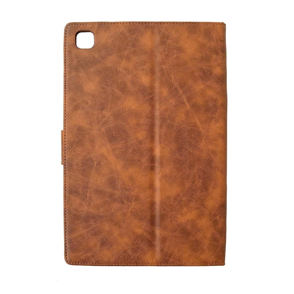 M Cart® Samsung Tab A8 10.5 Inch Flip Cover Leather Finish 360 Degree Rotate Flip Cover Shockproof Style Back