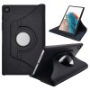 M Cart® Samsung Tab A8 10.5 Inch Flip Cover Leather Finish 360 Degree Rotate Flip Cover Shockproof Style Back