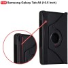 M Cart® Samsung Tab A8 10.5 Inch Flip Cover Leather Finish 360 Degree Rotate Flip Cover Shockproof Style Back