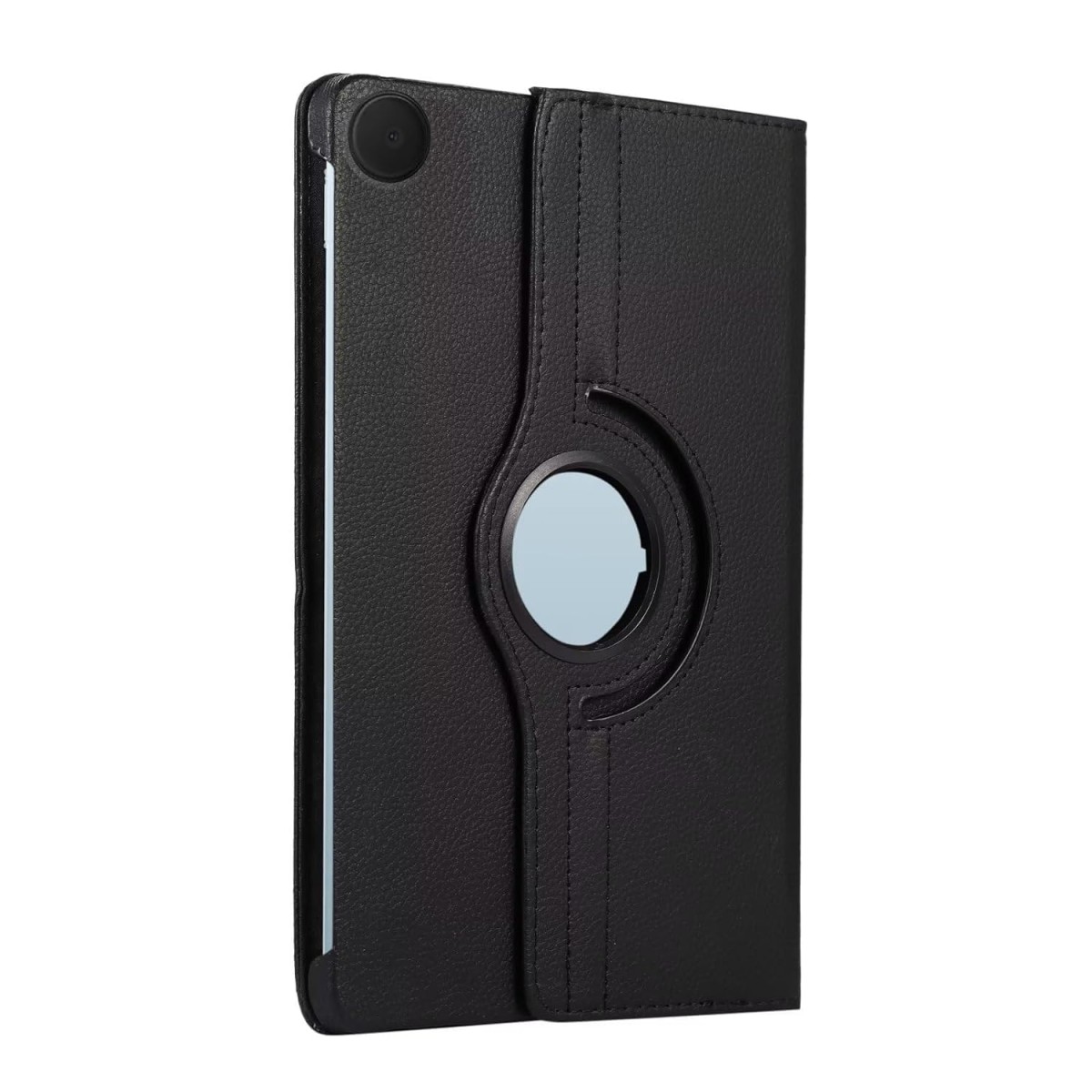 M Cart® Samsung Tab A8 10.5 Inch Flip Cover Leather Finish 360 Degree Rotate Flip Cover Shockproof Style Back