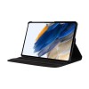 M Cart® Samsung Tab A8 10.5 Inch Flip Cover Leather Finish 360 Degree Rotate Flip Cover Shockproof Style Back