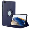 M Cart® Samsung Tab A8 10.5 Inch Flip Cover Leather Finish 360 Degree Rotate Flip Cover Shockproof Style Back