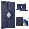 M Cart® Samsung Tab A8 10.5 Inch Flip Cover Leather Finish 360 Degree Rotate Flip Cover Shockproof Style Back